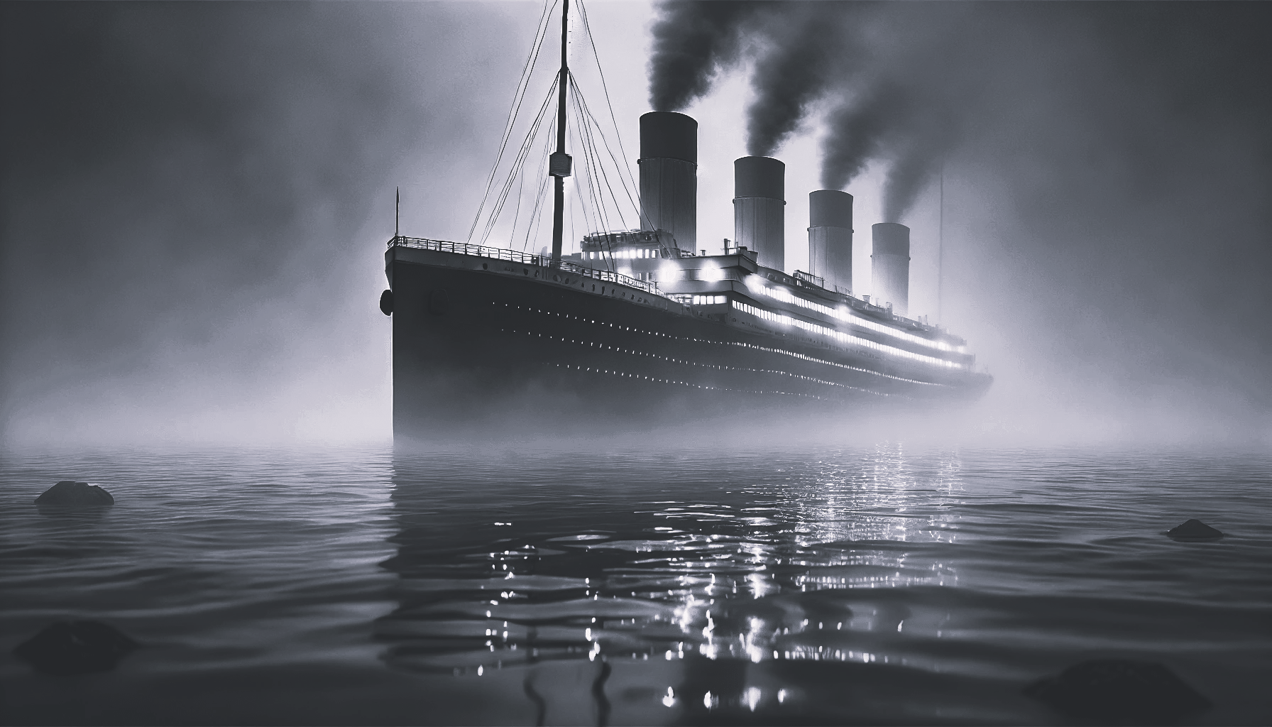 Titanic dans la brume